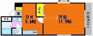 ハイム成東の物件間取画像